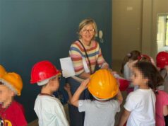 Terminati i lavori al Polo per l’Infanzia S. Agostino. Ieri la visita al cantiere della Giunta con i futuri alunni