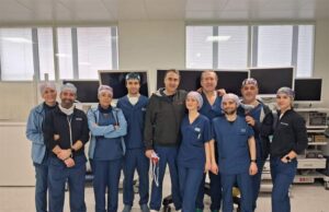 Carpi, primo intervento mini-invasivo endoscopico in una paziente oncologica