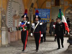 I Carabinieri di Reggio Emilia commemorano Lorenzo Gennari, insignito della Medaglia d’Oro al Valor Militare