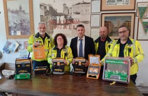 Quattro nuovi defibrillatori per Finale Emilia