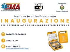 Casalgrande sempre più cardioprotetta: sabato inaugurazione del quindicesimo defibrillatore