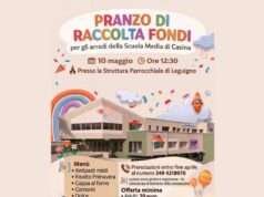 Il 10 maggio a Casina un pranzo solidale per arredare la nuova scuola media
