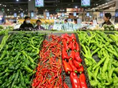 Cina, inflazione ancora in moderata ripresa ad aprile