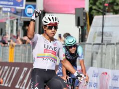 Narvaez cala il tris al Giro, Eulalio in maglia rosa anche dopo 11^ tappa