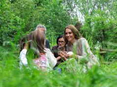 Il secondo giorno di Kate Middleton a Reggio Emilia