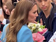 La Principessa del Galles ha ricevuto dal sindaco Marco Massari il Primo Tricolore, massima onorificenza della città di Reggio Emilia