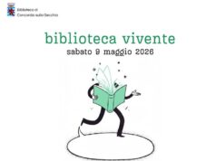 “Biblioteca Vivente” sabato 9 maggio a Concordia presso Palazzo Corbelli