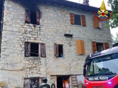 Incendio in abitazione nel pomeriggio a Pavullo