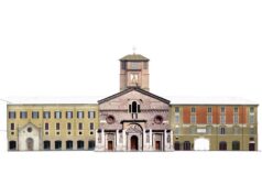 Nuovo volto per piazza Prampolini, il 18 maggio via al restauro delle facciate di Palazzo Vescovile e Palazzo dei Canonici