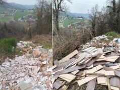 Scarico abusivo di rifiuti in via Gramsci a Casina: concluse le indagini, individuato il responsabile