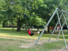 A Correggio è arrivata una nuova attrazione: la teleferica al parco Parco della Memoria